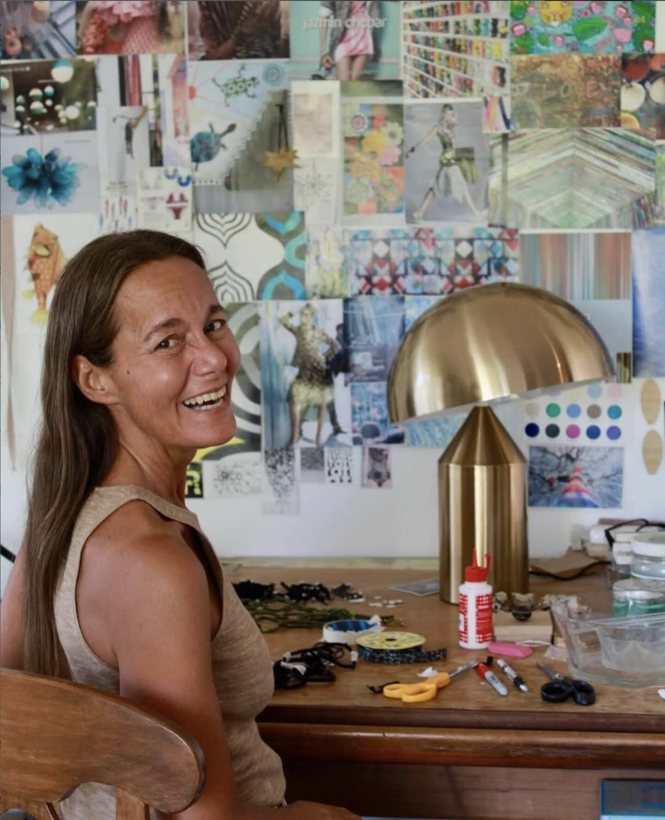 Adriana Guelfi Herrera, jewellery designer in Uruguay.