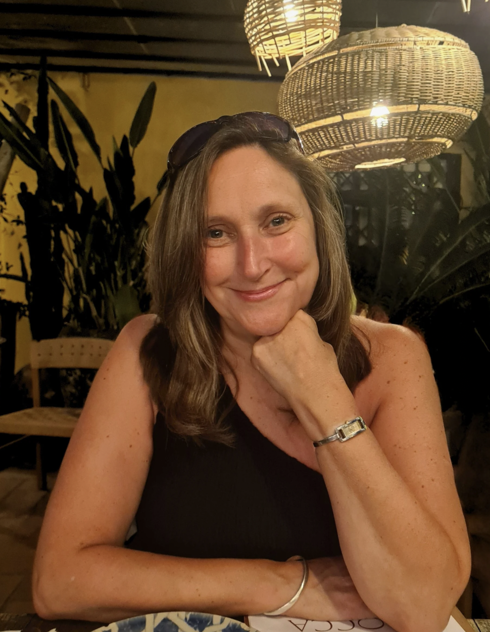Justine Fear, who hosts travel experiences in Europe.